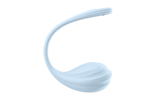 Smooth Petal Connect App - Wearable Couple Vibrator - Light Blue