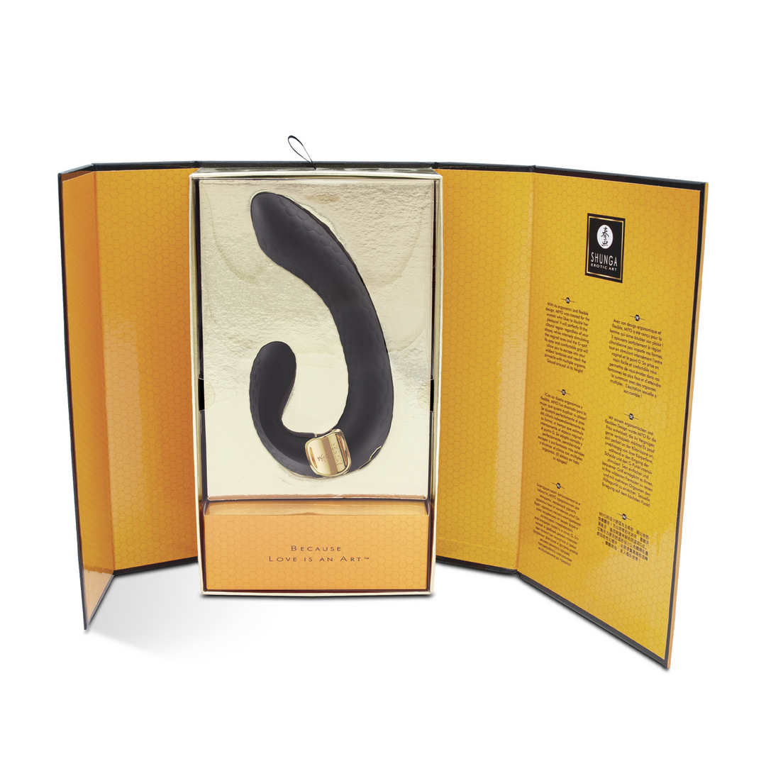 MIYO G-Spot Vibrator Black - Double Pleasure & Ultimate Enjoyment