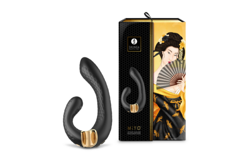 MIYO G-Punkt-Vibrator Schwarz – Doppelte Lust & ultimatives Vergnügen