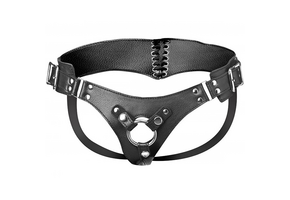 Bodice Korsett-Stil Strap-On-Harness 10,2 cm – Luxus & Komfort