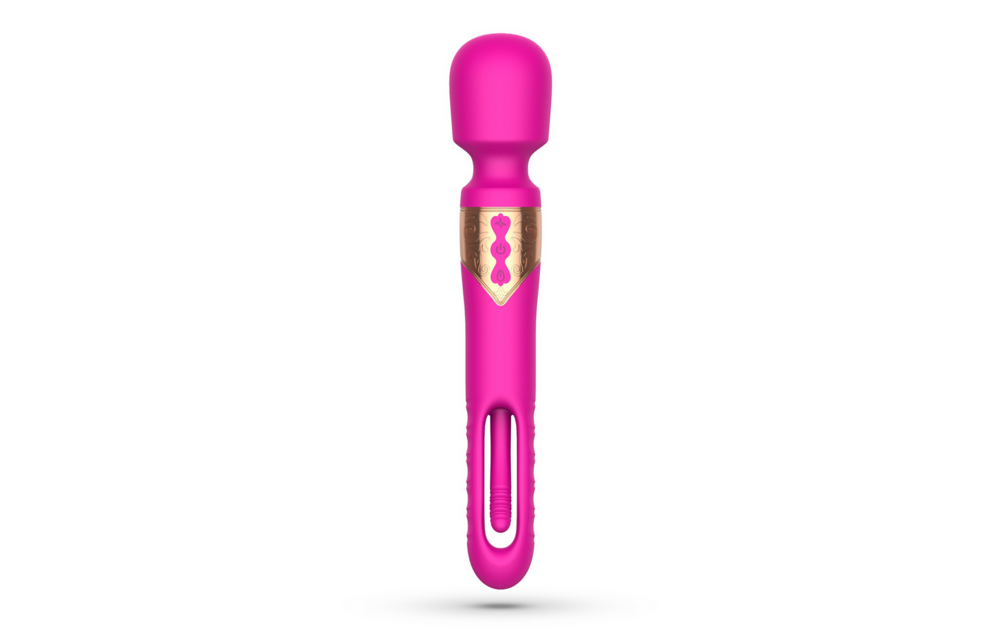 Big Ben - Dual Wand Massager with Flicker - Pink