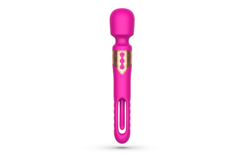 Big Ben - Dual Wand Massager met Flicker - Roze