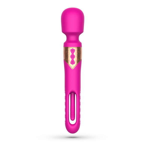 Big Ben - Dual Wand Massager with Flicker - Pink