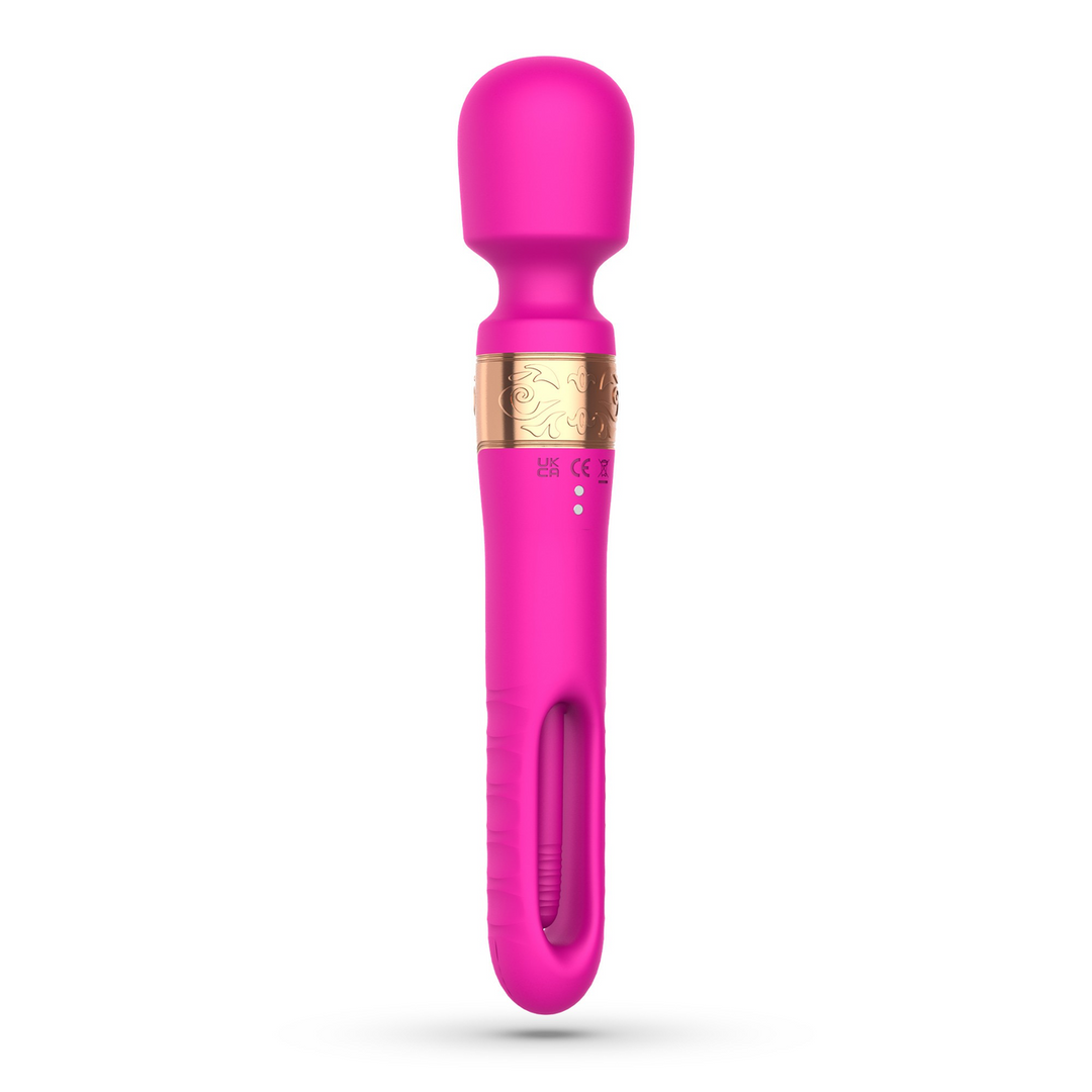Big Ben - Dual Wand Massager mit Flicker - Pink