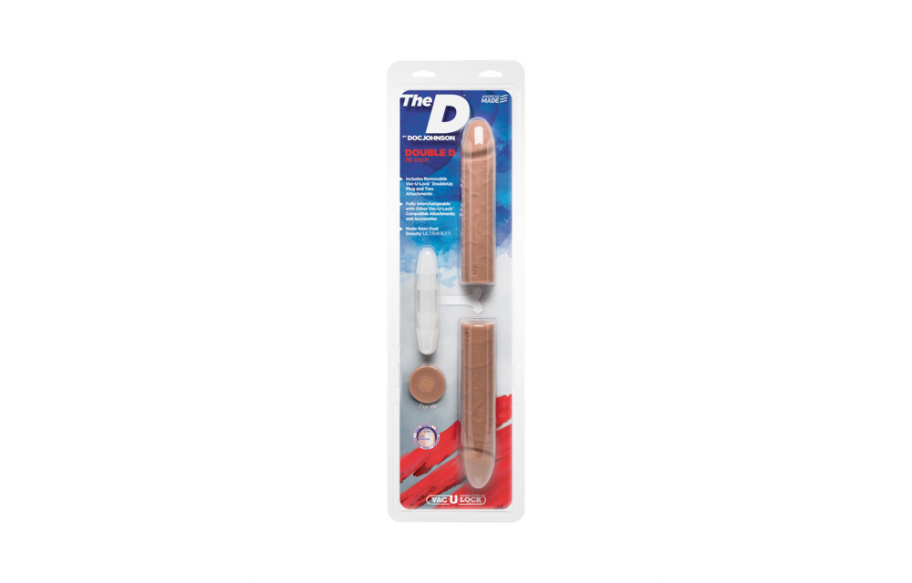 Double D ULTRASKYN Dildo 41,2 cm - Realistisch & Dubbel Plezier