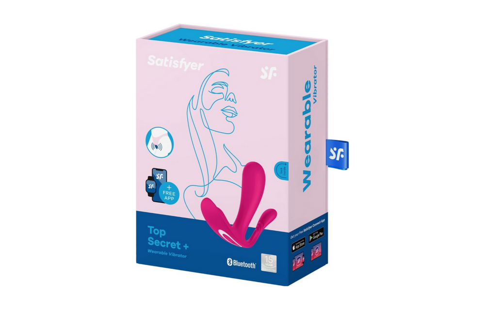Top Secret Plus Draagbare Vibrator Roze - Ultiem Genot