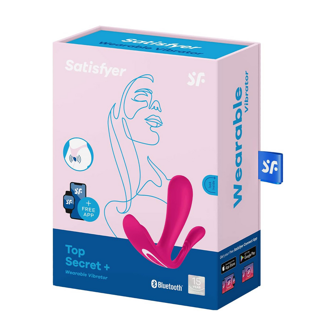 Top Secret Plus Draagbare Vibrator Roze - Ultiem Genot