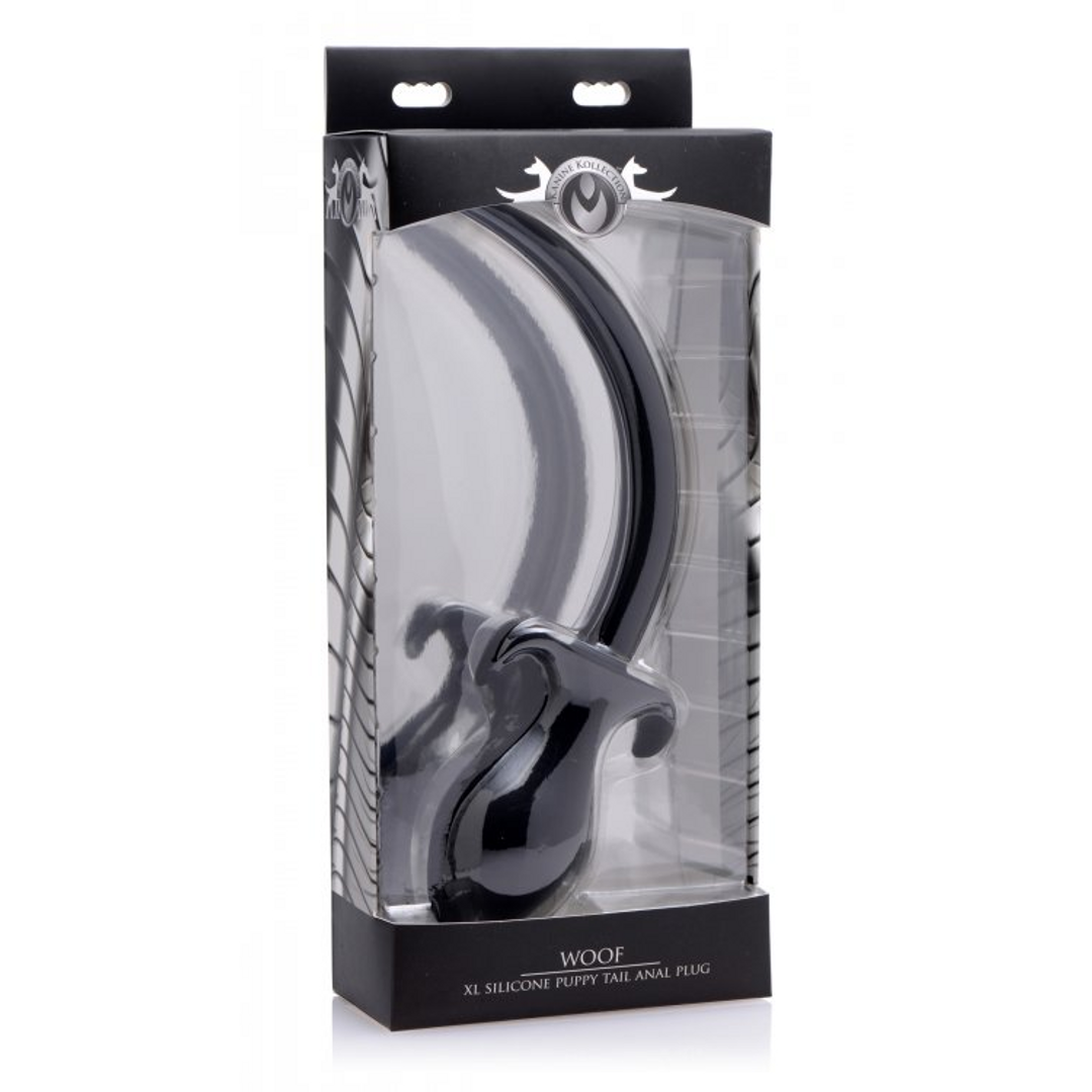 Woof XL 33,6 cm | Siliconen Puppy Tail Butt Plug - Veilig & Comfortabel