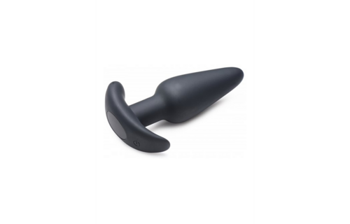 Vibrating Silicone Butt Plug 9 cm With Remote Control | XR Brands