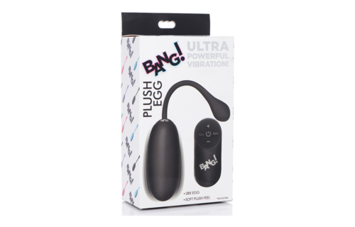 Plush Egg with Remote Control | 28 Speeds Quiet & Soft