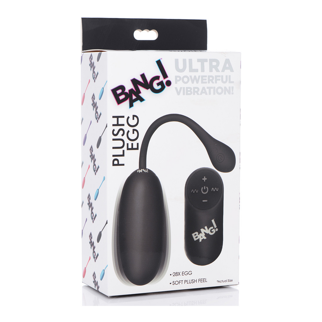 Plush Egg with Remote Control | 28 Speeds Quiet & Soft