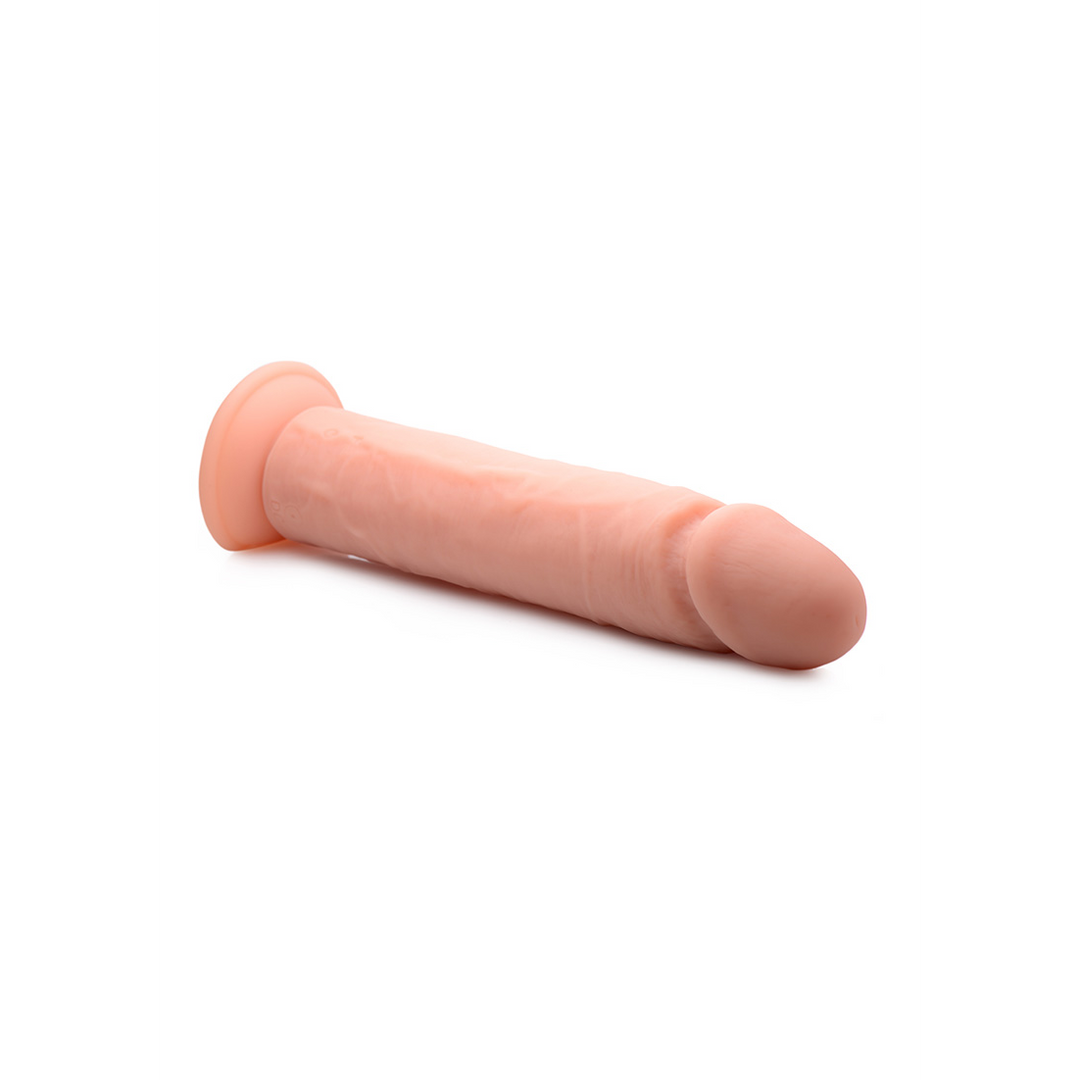 Vibrierender Silikon-Dildo mit Fernbedienung - 10 / 25,5 cm
