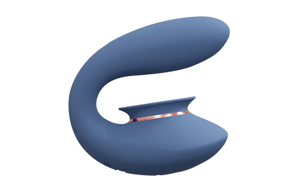 Twitch 3 Vibrator Blue – Rechargeable & Suction Cup Toy