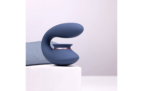 Twitch 3 Vibrator Blue – Rechargeable & Suction Cup Toy