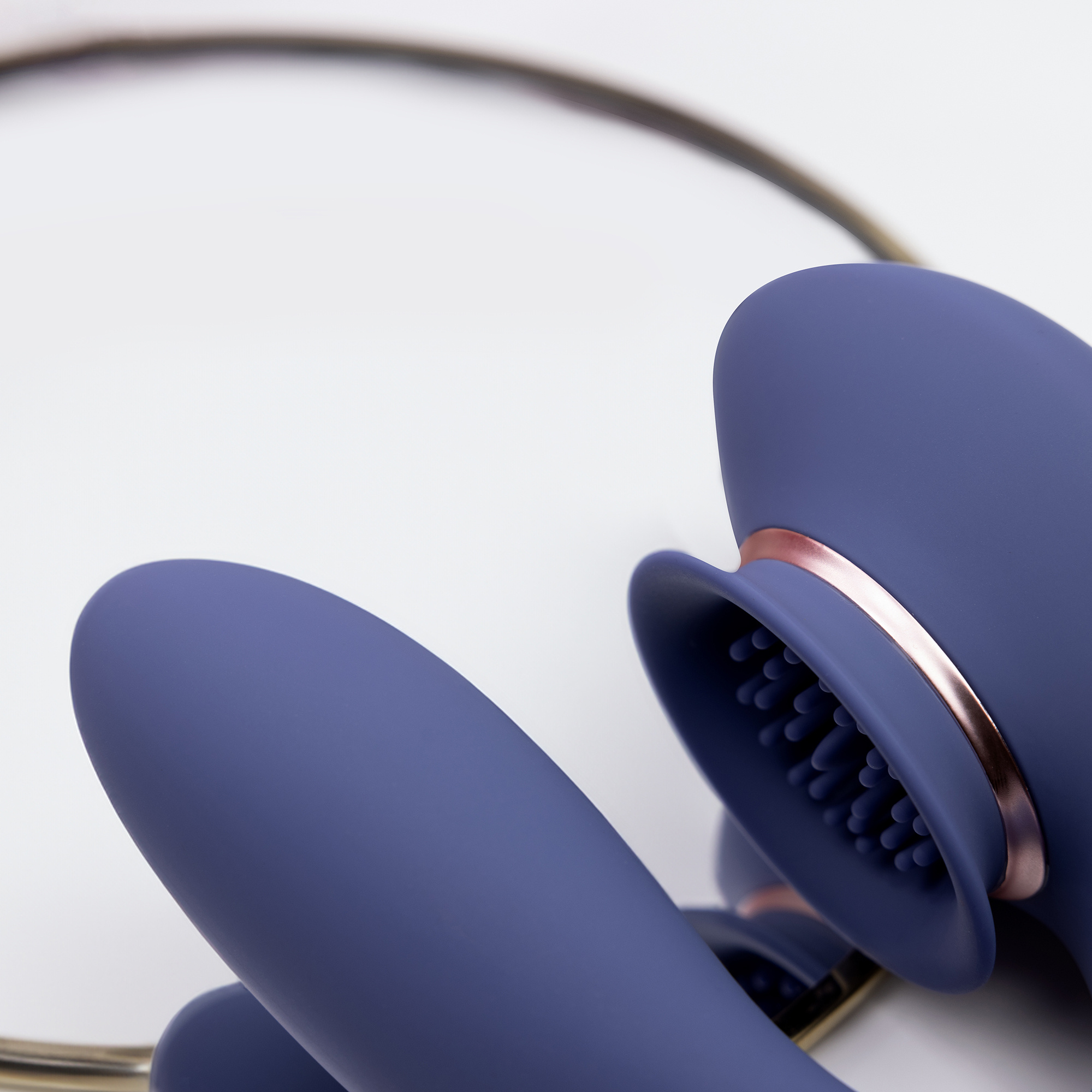 Twitch 3 Vibrator Blauw – Oplaadbaar & Zuignap Speeltje