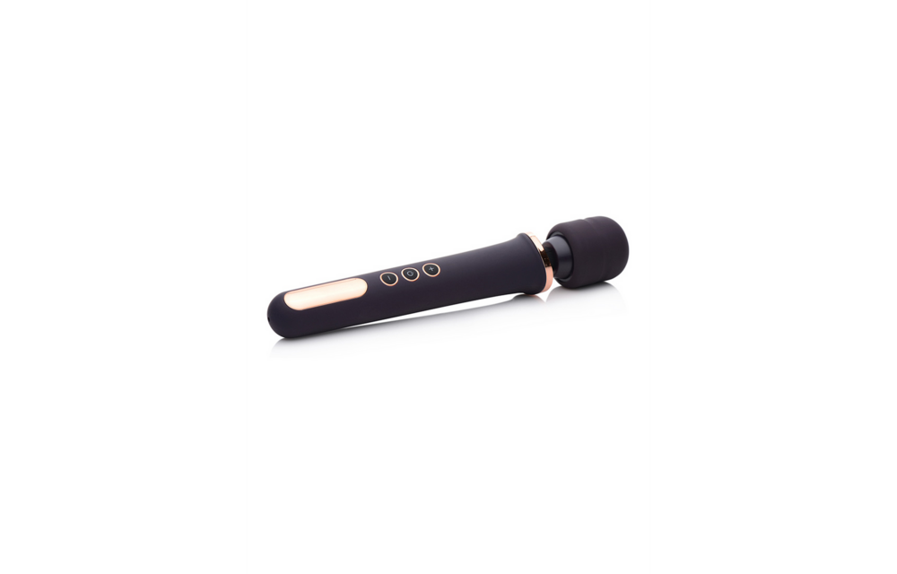 Scepter Silicone Wand Massager Black – Anal Training Set