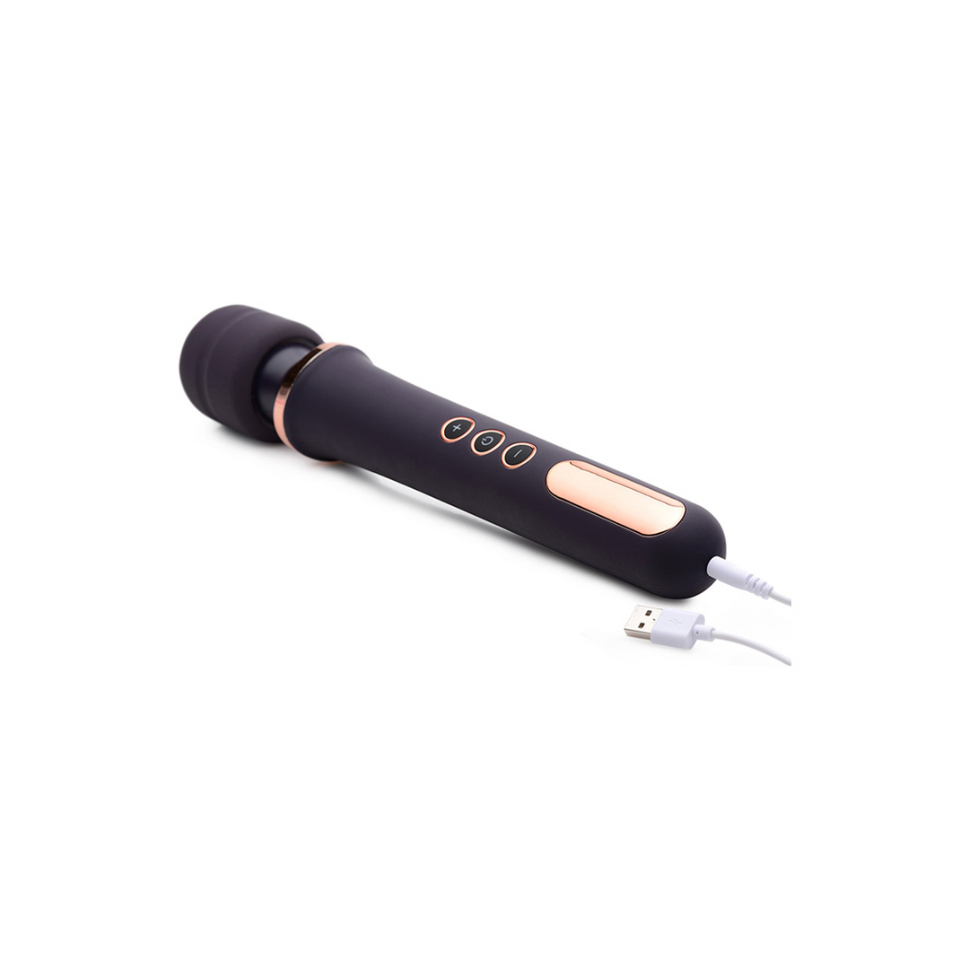 Scepter Silicone Wand Massager Black – Anal Training Set