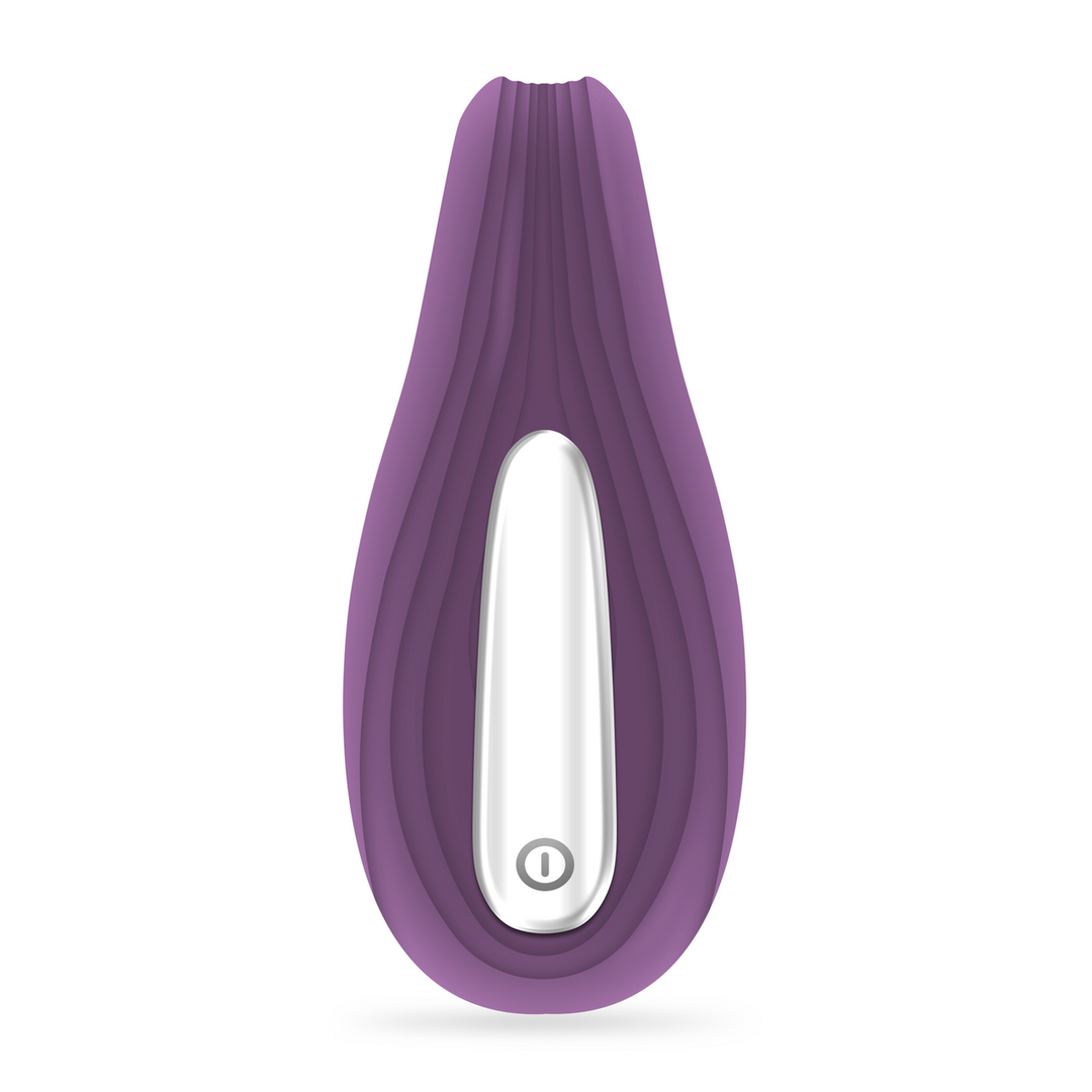 Pleasuriser Lila – Wiederaufladbarer C-förmiger Vibrator + Gleitmittel