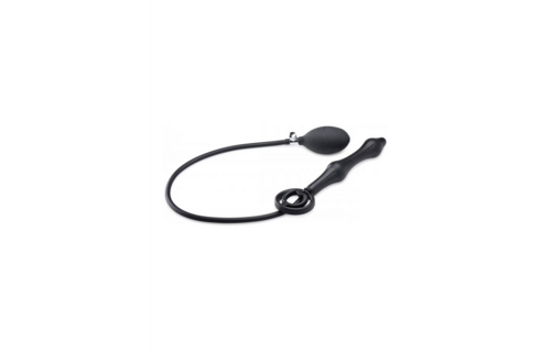 Inflatable Silicone Anal Plug 22 cm + Penis & Ball Ring