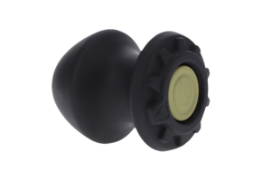 Kum Keeper Large Black 8.89 cm – Comfort & Control Silicone