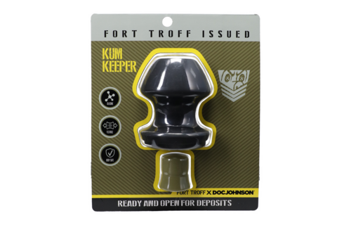 Kum Keeper Groß Schwarz 8,89 cm – Komfort & Kontrolle Silikon