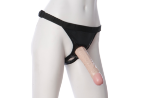 Klassischer Dildo 19,7 cm mit Ultra-Harness – Umschnalldildo-Vergnügen