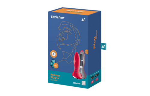 Rotar Plug 1Plus - Vibrerende Butt Plug met App - Rood