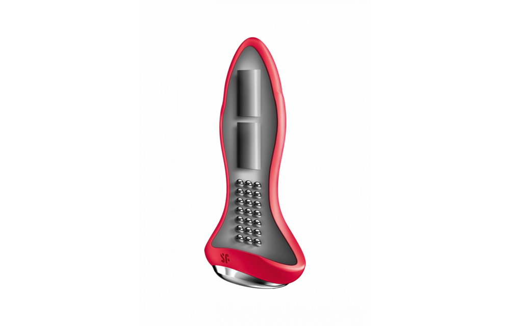 Rotar Plug 1Plus - Vibrating Butt Plug with App - Red