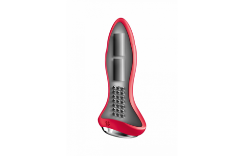 Rotar Plug 1Plus 12 cm Rot – Vibrierender App-Butt-Plug