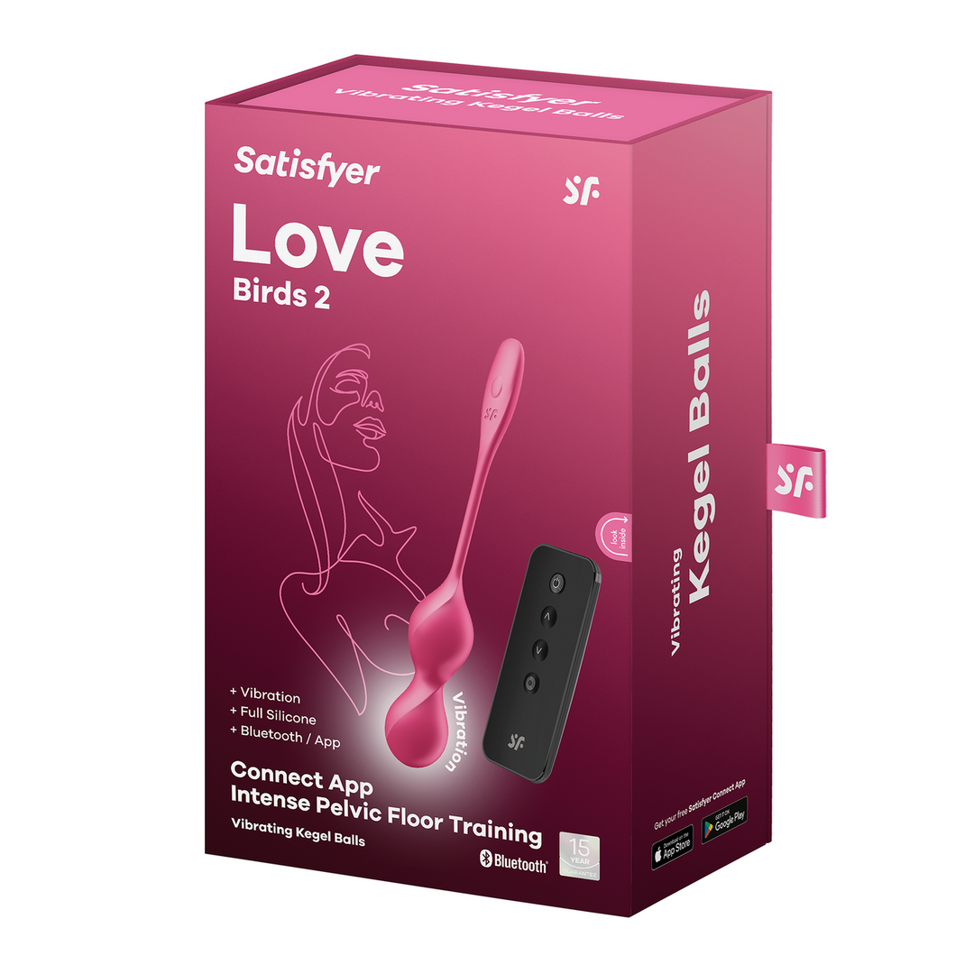 Love Birds 2 - Kegel-Übungen und G-Punkt-Stimulation - Pink