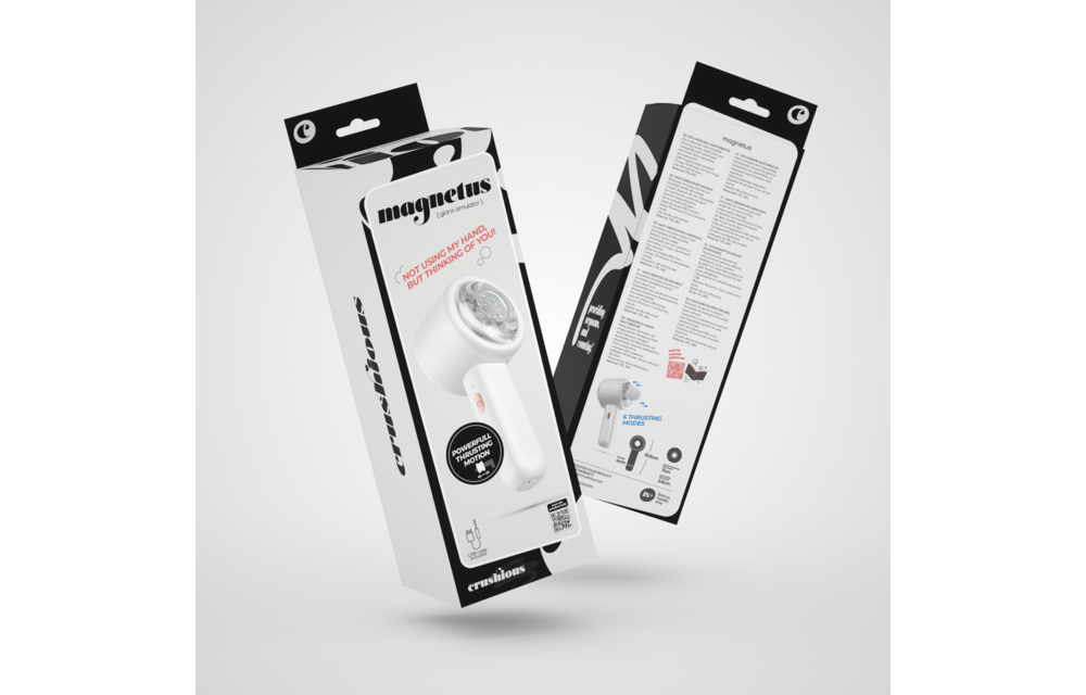 Magnetus - Rechargeable Masturbator - White