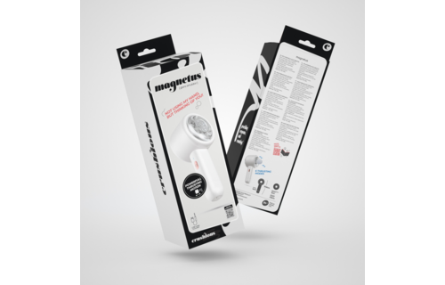 Magnetus - Rechargeable Masturbator - White