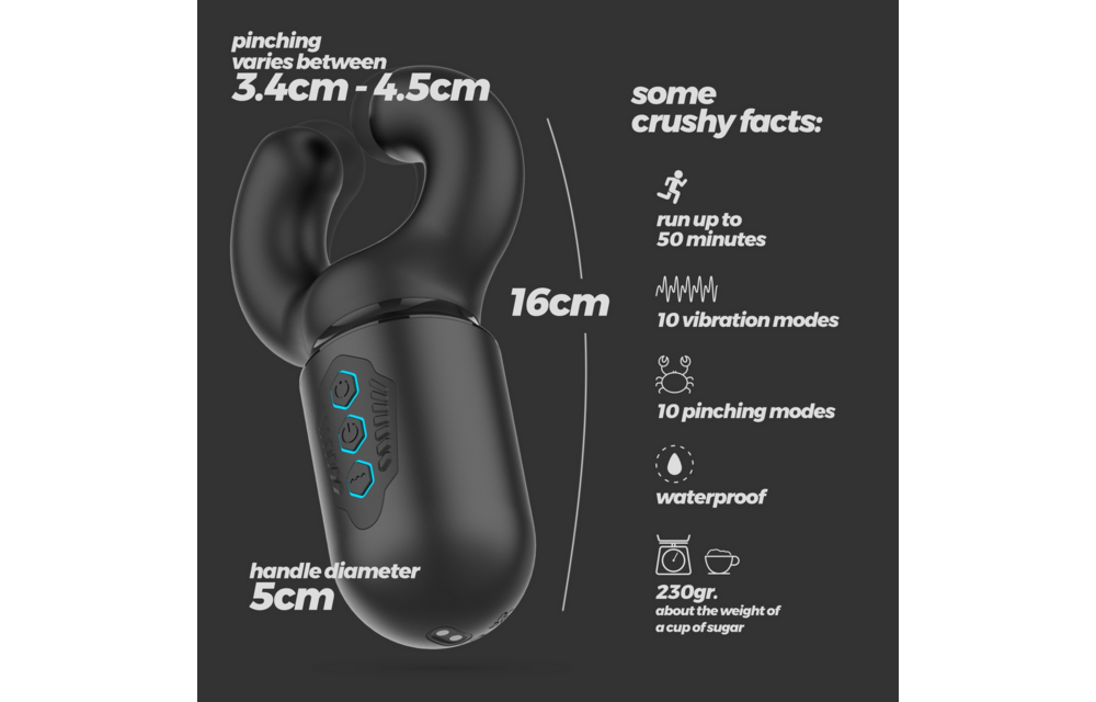 Kong - Masturbator mit Druck - Schwarz