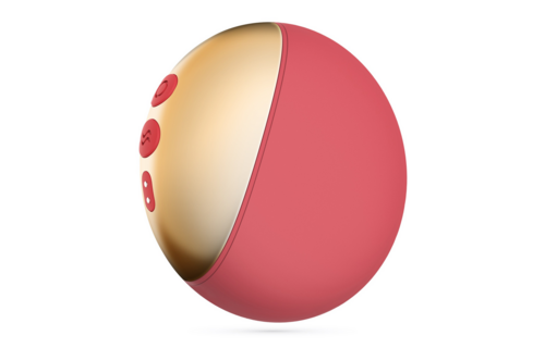 Arcane Licking Couples Vibrator Red - Powerful & Discreet