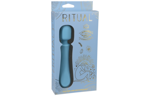 Euphoria Oplaadbare Siliconen Wandvibrator Blauw - Stil & Krachtig