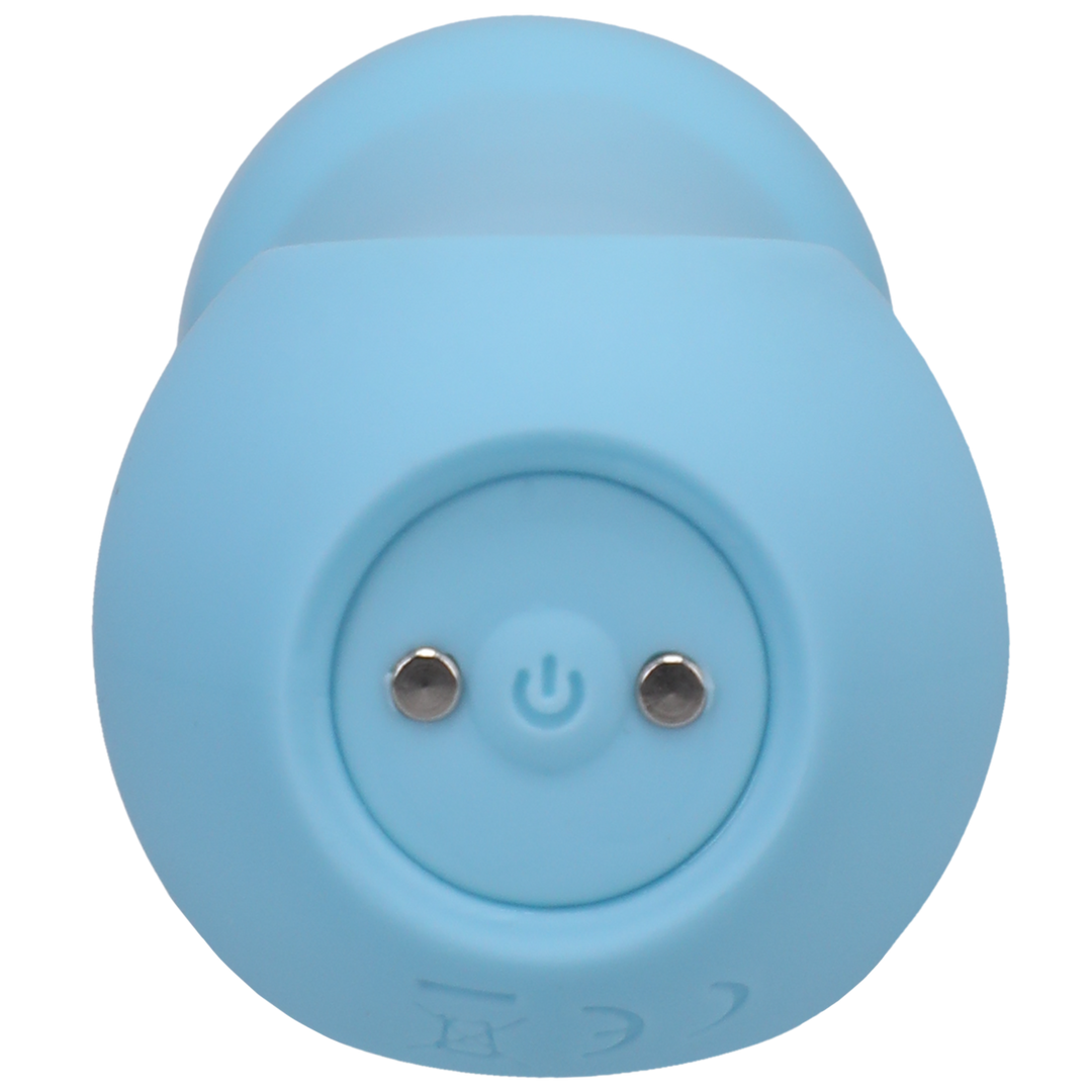 Euphoria Oplaadbare Siliconen Wandvibrator Blauw - Stil & Krachtig