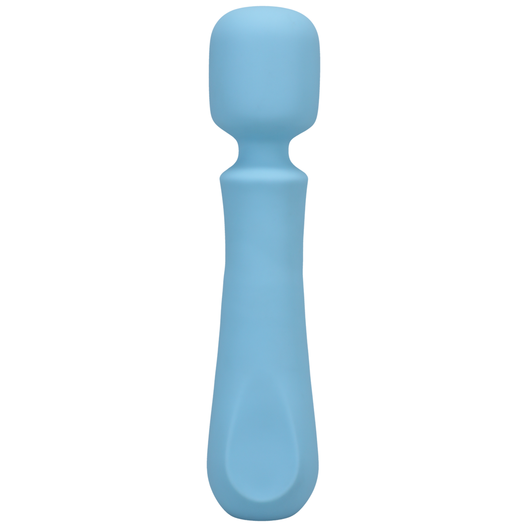 Euphoria wiederaufladbarer Silikon-Stabvibrator Blau – leise & leistungsstark