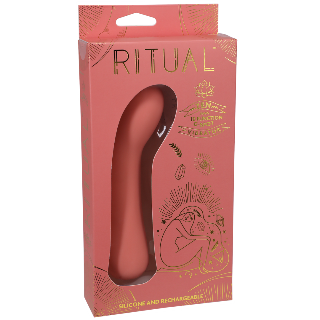 Zen G-Spot Vibrator – Wiederaufladbar, weich und leistungsstark Koralle