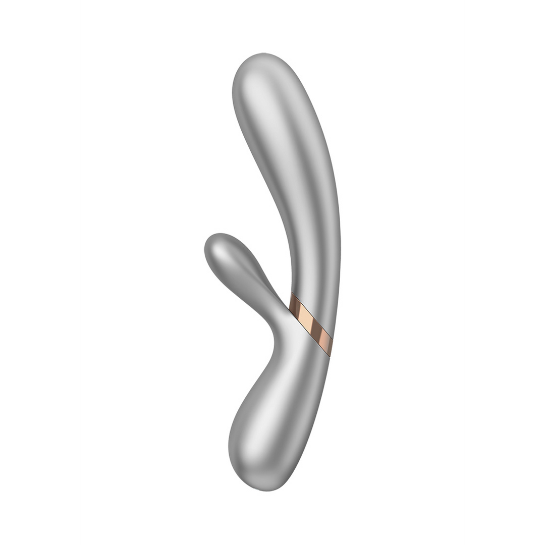 Hot Lover Beheizter Rabbit-Vibrator Champagne – Intensives Vergnügen