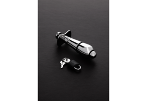 Deluxe Anal Locking Plug Junior 12.8 cm – Luxury Stainless Steel