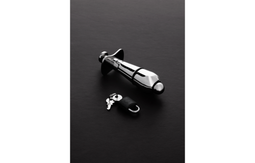 Deluxe Anal Locking Plug Junior 12.8 cm – Luxury Stainless Steel