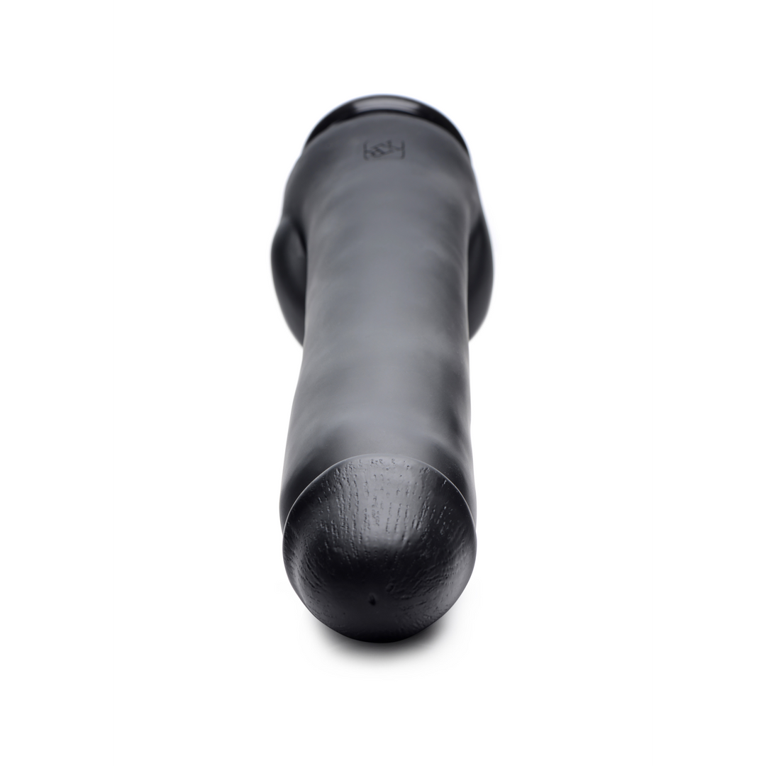 The Master 33 cm Dildo with Suction Cup Black – Powerful & Realistic