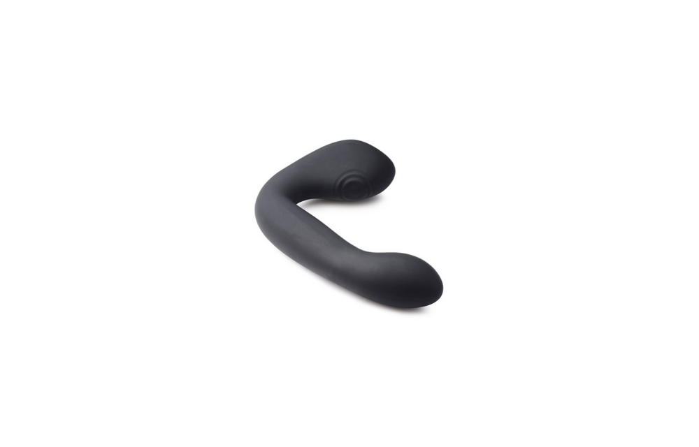 Power Shake Come Hither | Siliconen Dubbele Stimulator Zwart