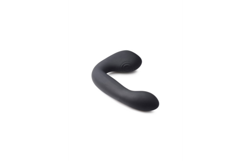 Power Shake Come Hither | Silicone Double Stimulator Black