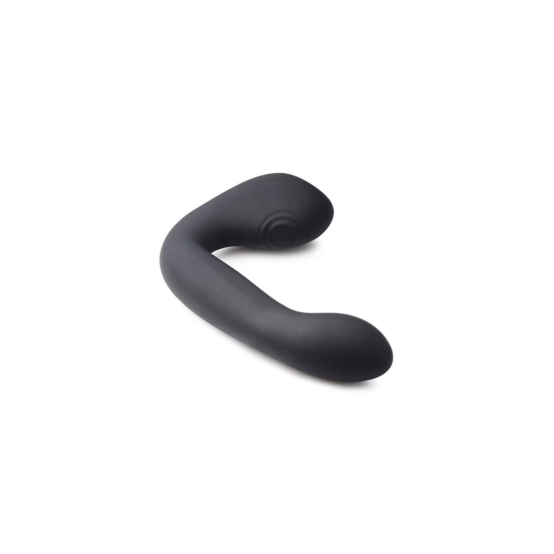 Power Shake Come Hither | Silikon-Doppelstimulator Schwarz