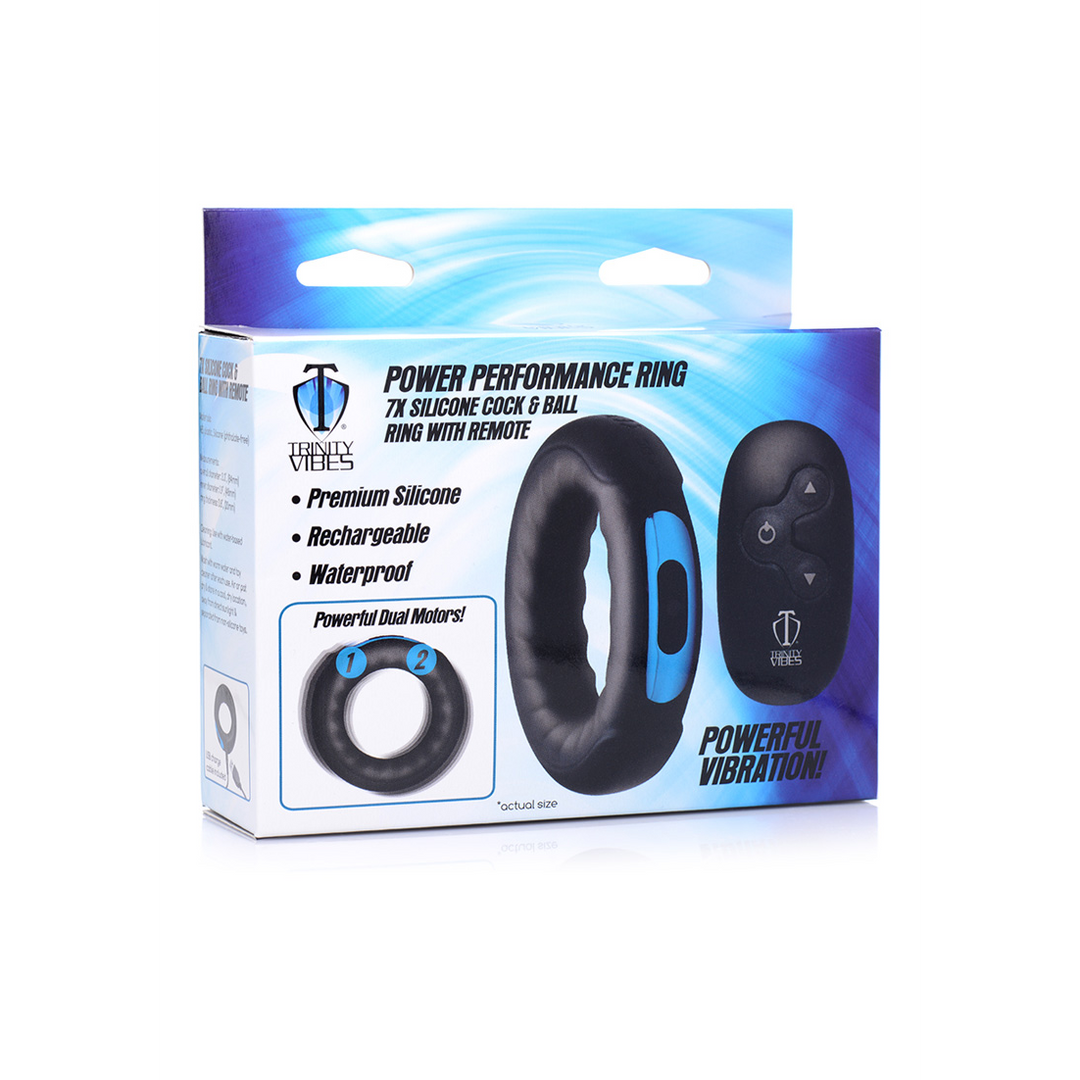 Silicone Cockring with Remote Control