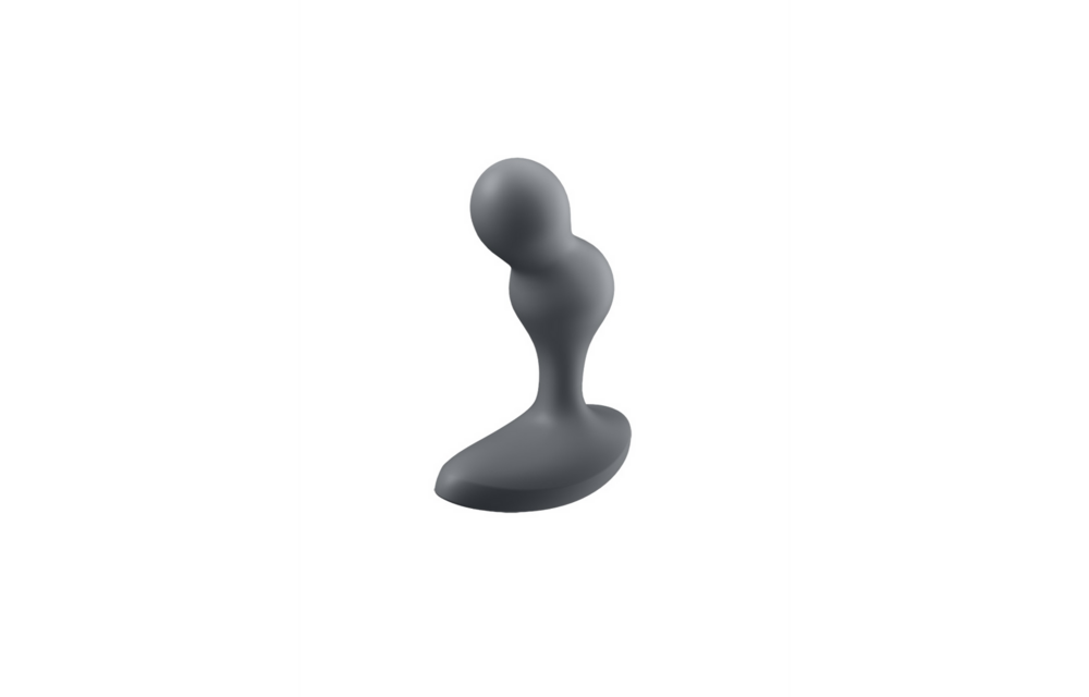 Deep Diver 4.2 cm - Powerful Bluetooth Anal Plug Grey