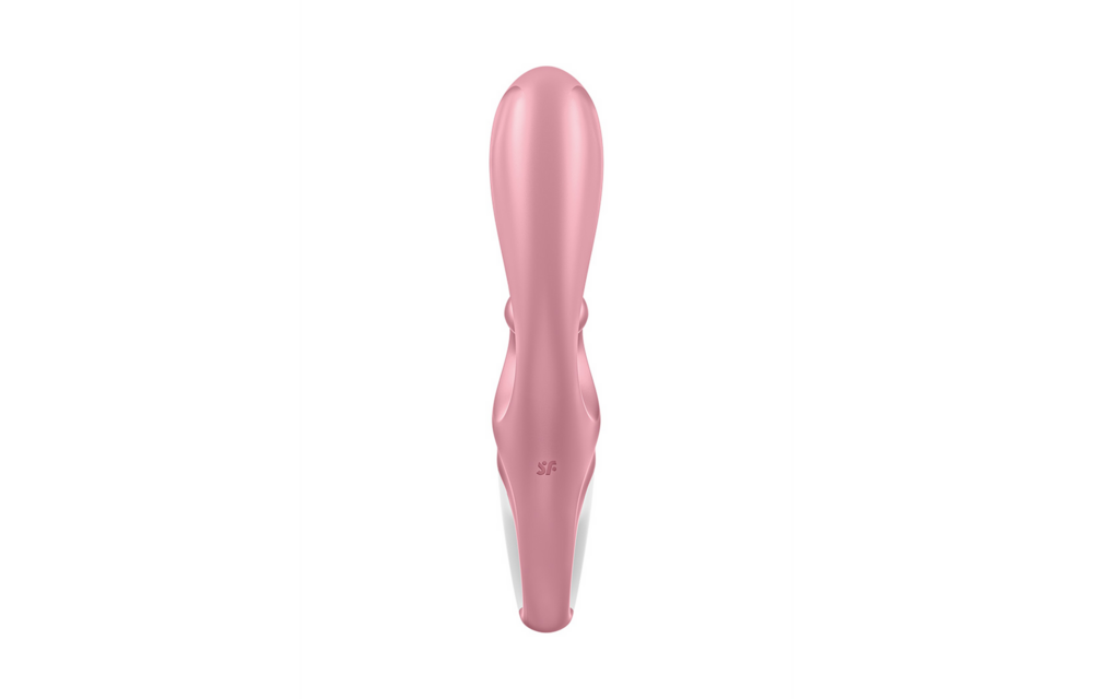 Hug Me - Rabbit Vibrator met Tongue Tip voor Clitoris Stimulatie - Roze