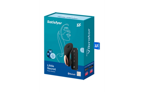 Little Secret Slip-Vibrator Schwarz | Diskret & Leistungsstark