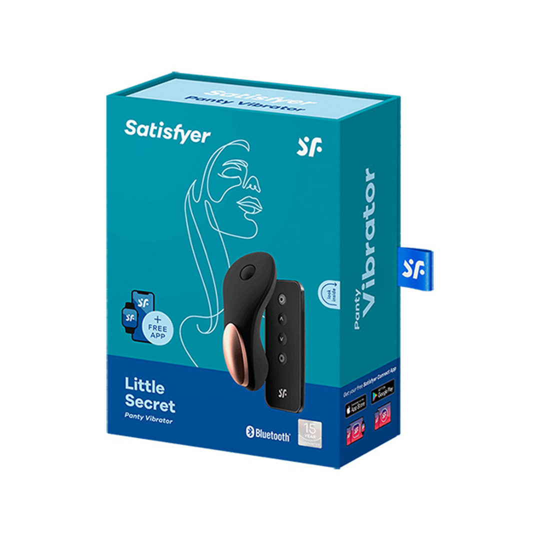 Little Secret Slipje Vibrator Zwart | Discreet & Krachtig